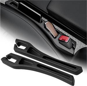 lot 3241 image: 2PCS Car Seat Gap Filler Organizer,Multifunctional Car Gap Filler Organizer Storages Phone Key Avoids Things Falling,Universal Car Blocker Between Seats Car Organizer Car Accessories