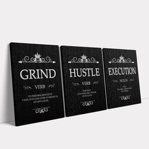 lot 3328 image: BWSPACE Motivational Wall Decor Inspirational Wall Art for Office Living Room 16H x 24W