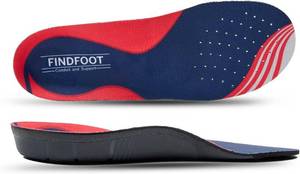 lot 3333 image: Hard and Durable Orthopedic Arch Support Shoe Insoles for Foot (Black, 13)