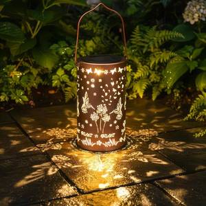 lot 3403 image: FLAGWIX Hummingbird Solar Lanterns Outdoor Waterproof Garden Decor for Outside Gifts for Women Men Birthday Gifts for Mom Grandma Decorative Lanterns for Yard Patio Balcony Porch