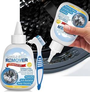 lot 3504 image: Mold Stain Remover Gel 7.44oz, Effective Washing Machine Cleaner, Household Cleaner for Bathroom Grout, Sink,Tile, Shower, Caulk