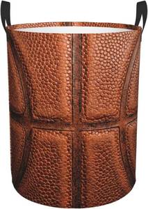 lot 3433 image: Laundry Hamper Basket Ball Texture Storage Basket Toys Clothes Organizer Bin For Home Bathroom Bedroom Dorm Nursery, GAMING BASKET (PatternColor Varies from Stock Photo)