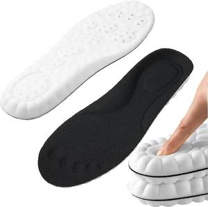 lot 3557 image: CCSOFTIME Black Cloud Soles for Women Men -Cloudsole Insoles for Work Boots Sport Running Comfort Shoe Inserts, Trim to Fit for Replacement Shoe Linner W9.5-10M8.5-9