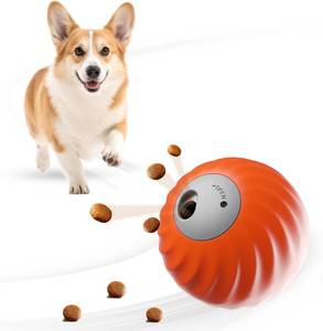 lot 3621 image: Star&Mi Interactive Dog Ball Toy, Smart Motion Pet Ball with Treat Dispensing, Dog Puzzle Toys for Mental Enrichment, Interactive Dog Toys to Keep Them Busy, TPU & Nylon Dog Toy Balls for Dogs