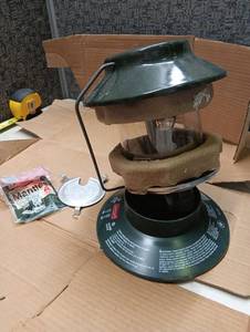 Coleman Camping Lantern with Mantles and Accessories
