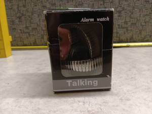 lot 75 image: Talking Alarm Watch Expansion Band Model 72-SW5SS