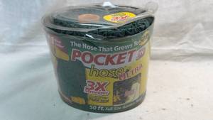 lot 25 image: Pocket Hose Ultra 50 ft Expandable Garden Hose 3X Stronger