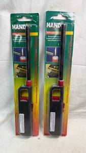 lot 40 image: Handi Flame Refillable Butane Lighter Model F-20 2-Pack