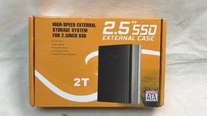 lot 70 image: 2.5 SSD External Case High-Speed Storage System 2T USB 3.0