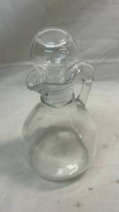 lot 98 image: Glass Decanter with Stopper and Pourer Spout