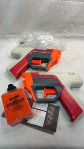 lot 105 image: Nerf Pro Gel Fire Dual Wield Pistol 2-Pack