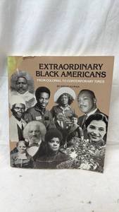 lot 127 image: Extraordinary Black Americans From Colonial to Contemporary Times by Susan Altman