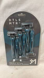 lot 138 image: DTLS MTR Mens 6-Pack Triple Blade Disposable Razors