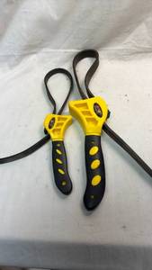 lot 217 image: 2 Performance Tool Strap Wrenches
