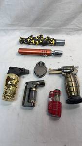 lot 251 image: Lot of 7 Assorted Butane Lighters