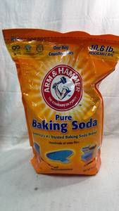 lot 267 image: Arm & Hammer Pure Baking Soda 10.8 lb Resealable Bag