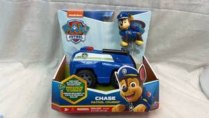lot 311 image: Nickelodeon PAW Patrol Chase Patrol Cruiser Vehicle Figure Set