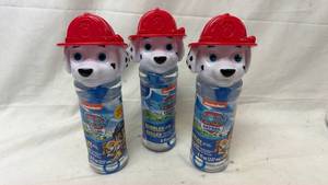 lot 330 image: Nickelodeon Paw Patrol Bubble Solution 8 fl oz Set of 3