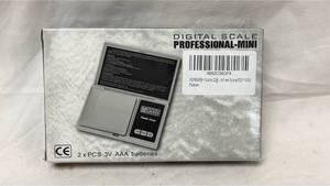 lot 336 image: Digital Scale Professional-Mini with 2x 3V AAA Batteries