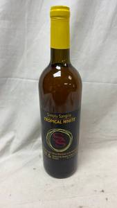 lot 377 image: Simply Sangria Tropical White Wine Bottle