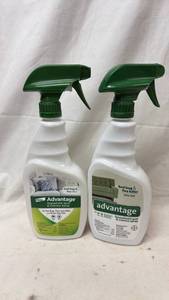 lot 385 image: Elanco Advantage Household Spot & Crevice Spray Bed Bug & Flea Killer 2-Pack (Both Used)
