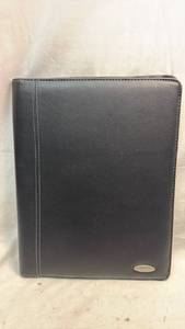 lot 396 image: Black Leather Samsonite Portfolio with Calculator