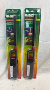 lot 398 image: Handi Flame Refillable Butane Lighters Multi-Purpose 2 Pack