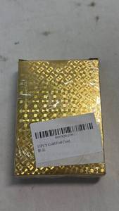 lot 402 image: 55 PCS Gold Foil Card Pok�mon Trading Cards (Opened for Pictures)