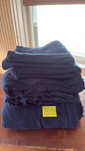 lot 1028 image: Full Sheet Set Navy Flannel