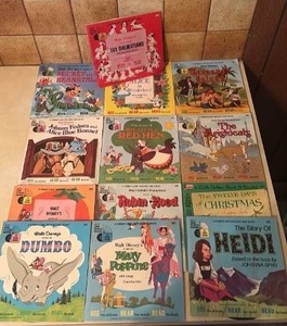 lot 1054 image: Walt Disney Records and BooksSee Hear Read Series - All Have The Record