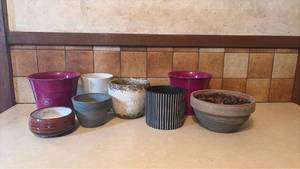 lot 1071 image: Decorative Planters and Containers Mixed Styles