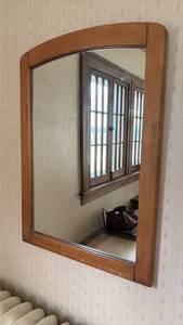 lot 2015 image: Antique Mirror 30x21