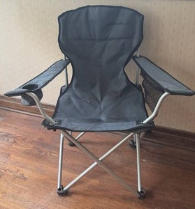 lot 2024 image: 2nd Eddie Bauer Camping Chair with Cup Holder and Mesh Storage Pocket