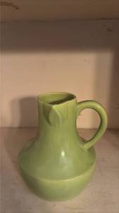 lot 4033 image: MCM BAS-SUSAN BAKE N SERVE LOS ANGELES CHARTREUSE GREEN PITCHER
