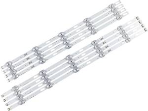 lot 11110 image: 8pcs LED Backlight Strips for Samsung 55 TV UE55TU7005UE55TU702555TU7000