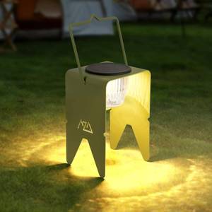lot 11157 image: Solar Lanterns Waterproof Rechargeable Cordless Lamp with 3 Brightness Modes
