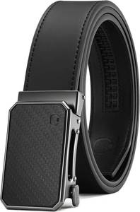 lot 11191 image: CHAOREN Mens Ratchet Belt - Leather, Micro-Adjustable, Trim to Fit