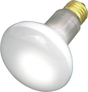 lot 11193 image: Satco S2810-130V R20 Dimmable Frosted Reflector Bulbs, 185 lm, E26, 12P