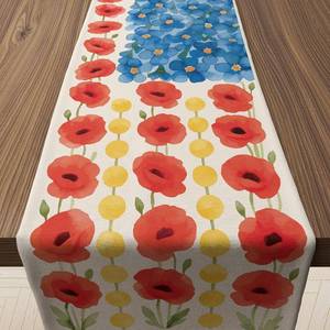 lot 11359 image: OHOME 250th Anniversary - Summer Table Runner  Patriotic Flag Decor