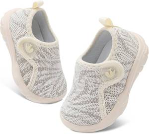 lot 11362 image: FEETCITY Baby Shoes Boys Girls First Walking Shoes Infant Sneakers Slip-On