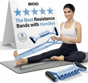 lot 11405 image: Fitness Resistance Bands with Handles 2026 Upgrade Yoga Stretch Belt