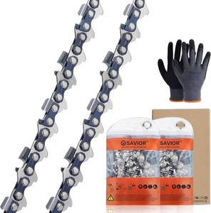 lot 11494 image: Savior 2-Pack 18in Chain .325 Pitch .063 Gauge 74 Drive Links for Stihl