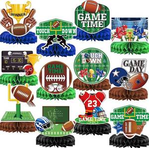 lot 11601 image: Football Party Decorations and Centerpieces for Table - Party Supplies