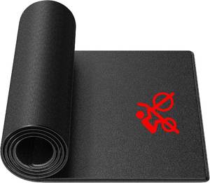lot 121575 image: Bike Mat Compatible with Peloton Bike, 6mm Floor Protector