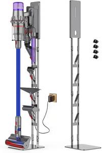 lot 121579 image: Vacuum Stand for Dyson V15 V12 V11 V10 V8 V7 V6 G5 with Accessory Storage