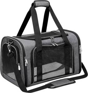 lot 321521 image: Soft-Sided CatDogPet Carrier, Collapsible Pets Travel Carriers