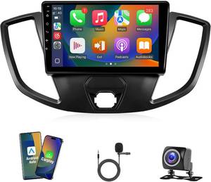 lot 421572 image: Retails for $112 Leadfan Car Stereo for Ford Transit 2013 2014 2015 2016 2017 2018 2019 with Wireless CarPlay Android Auto, 9inch Touch Screen for Transit Bluetooth GPS Backup Camera SWC (for Ford Transit 2013-2019)