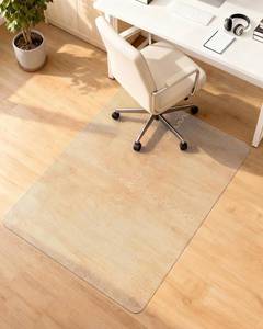lot 421587 image: Blvornl Innovative Puzzle Chair Mat for Hardwood Floor, Hard Material Chair Mat, Heavy Duty Computer Chair Pad for Rolling Chairs, Desk Floor Rug for Office and Home (4553)