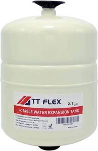 lot 131479 image: TTFLEX 2.1 Gallon Expansion Tank for Hot Water Heater 34 MNPT