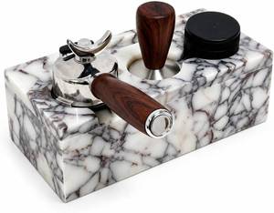 lot 131486 image: Natural Marble Espresso Tamping Lid (Lid Only)